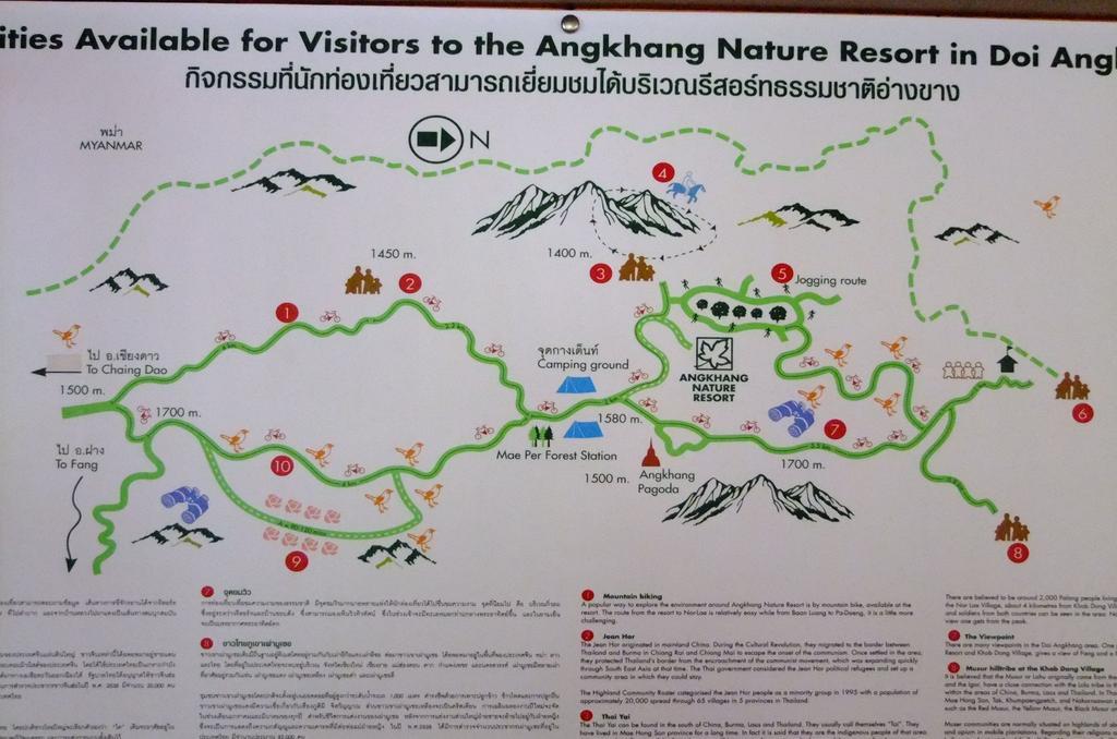 Angkhang Nature Resort Fang Eksteriør bilde